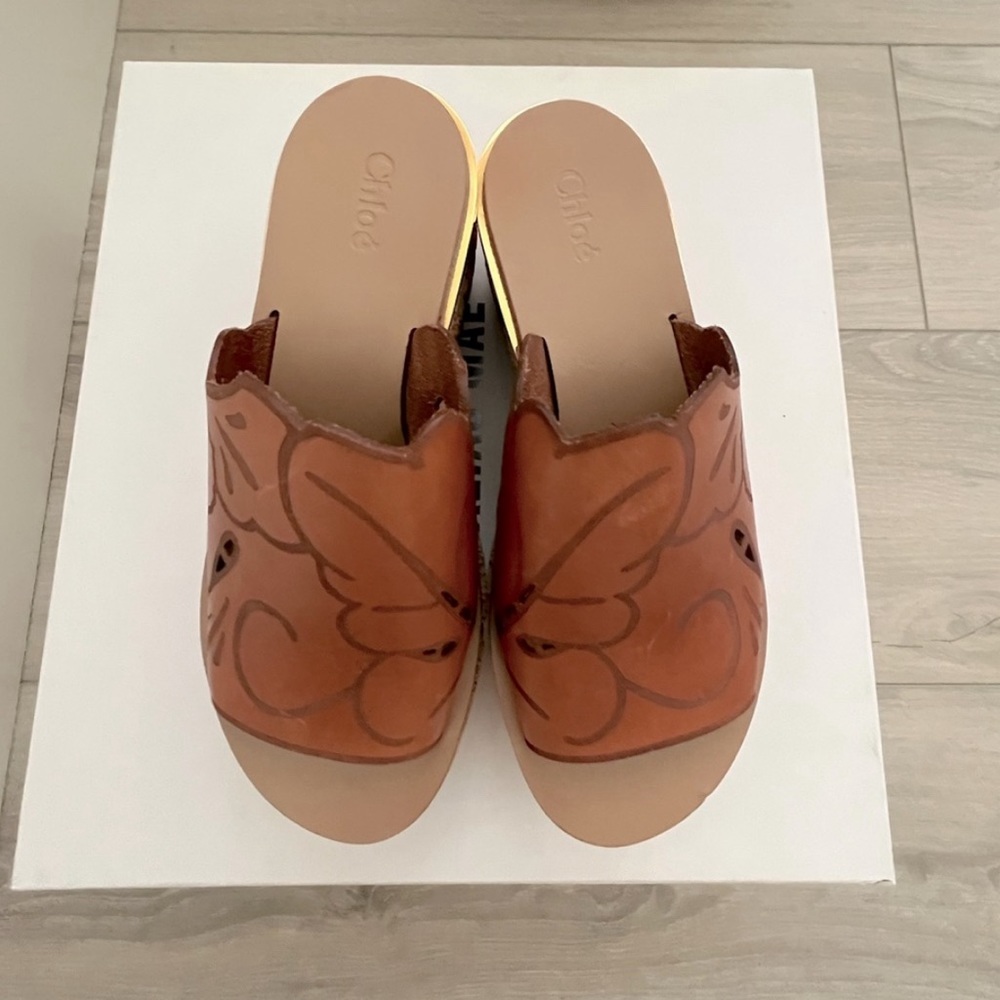 🛍 Chloe Cork Slide - Picture 8 of 8